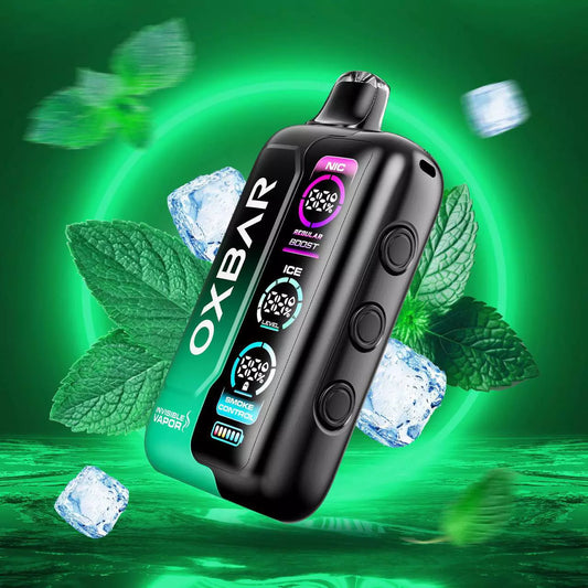 Pod Descartável Invisible Vapor 50K - 50.000 Puffs | Oxbar - Menthol - 50mg/mL