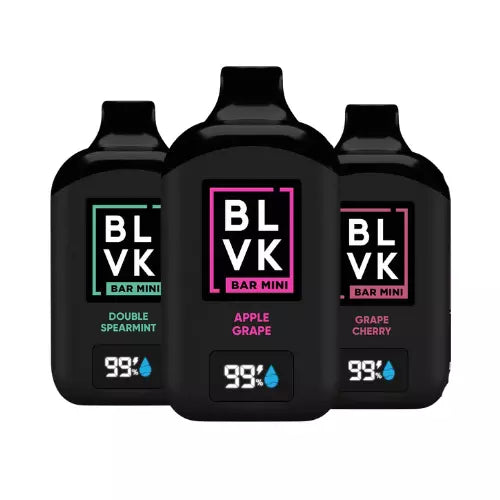 Pod Descartável Bar Mini - 13000 puffs | BLVK - Apple Grape Ice - 50mg/mL